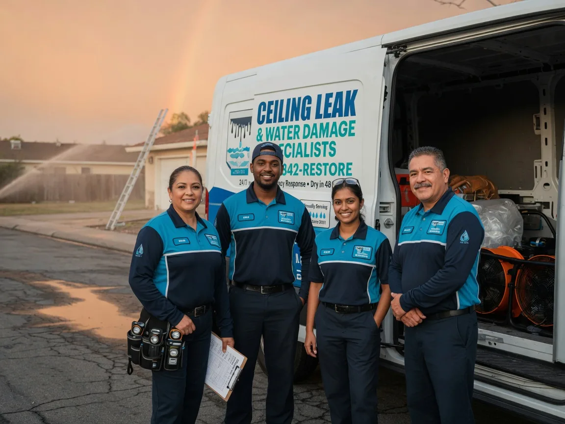Ceiling Leak Cleanup company in Tipton, PA