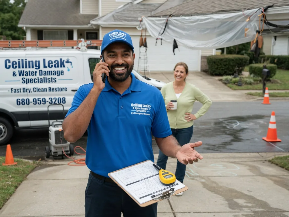 Ceiling Leak Cleanup Tipton, PA FAQs